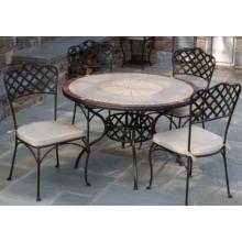 Alfresco Home Colosseo Wrought Iron Dining Set