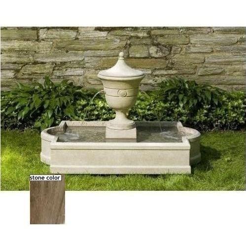 Campania Villeroy Fountain - Aged Limestone Finish