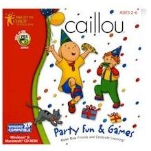 CAILLOU PARTY FUN AND GAMES