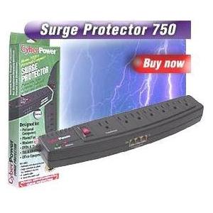 Cyberpower 7 Outlet 1250 Joule Surge