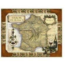 Medium Wine Map (H) II Poster Print
