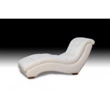 Diamond Sofa Metro Chaise Lounge - White