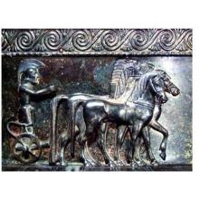 Vix Vase Quadriga Poster Print
