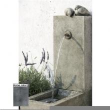 Campania Bird Element Fountain (3pc) - Alpine Stone Finish