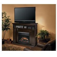 Dimplex DFP6817E Media Console Electric Fireplace - Espresso Finish With Smoked Glass