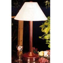 Olympia Meridian Oly-Iron Finished Outdoor Table Lamp - Merlot