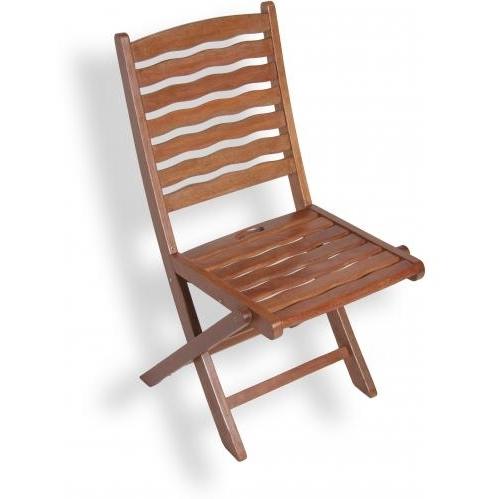 Eden Outdoor Living Oceanside Keruing Wood Folding Side Chair Set Of 2 by Eden Outdoor Living