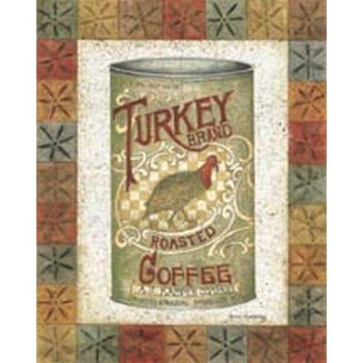 Turkey Coffee Poster Print