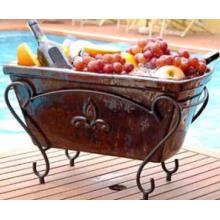 Alfresco Home Modena Beverage Cooler Cognac