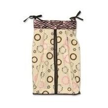 Sweet Safari Pink Diaper Stacker