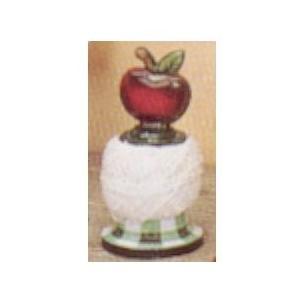 Old Dutch Hand Painted Apple Twine Holder