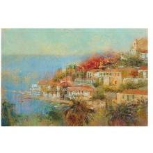 Picturesque Cove Poster Print