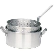 Bayou Classic 10 Quart Aluminum Deep Fry Pot With Basket