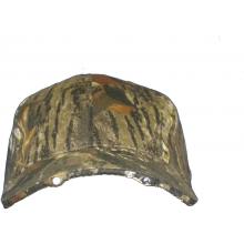Camouflage Lighted Structured Hat W/ 2 LED Lights Mossy Oak Break Up