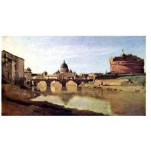 View Of Rome Poster Print
