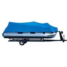 HurricanePolyester Canvas Pontoon Boat Cover 17 Foot-20 Foot