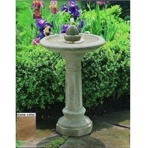 Campania Acorn Fountain - Brownstone Finish