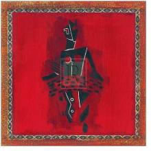 York - Tribal Dance II Size 16x16 Poster Print