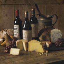 Wine Cheese II Poster Print