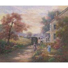 Sunday Gathering Poster Print