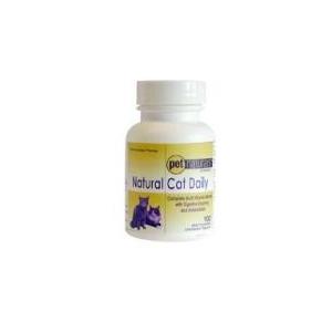 Pet Naturals Natural Cat Daily, Beef 100 Tabs