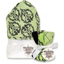 Vintage Hooded Towel And Wash Cloth Set
