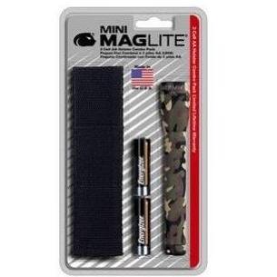 MagLITE Mini Maglite AA Flashlight With Holster - Camoflage