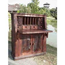Doc Holiday Teak Wood Secretary
