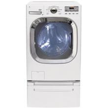 LG 4.5 Cuft Front Control Washer - White