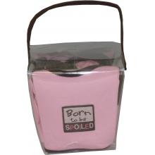 Born To Be Spoiled Baby Gift Set-Pink