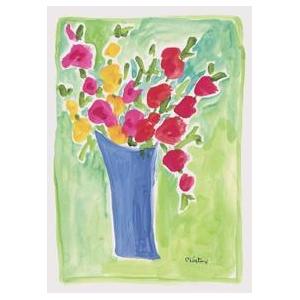 Flowers Retro Poster Print Picture