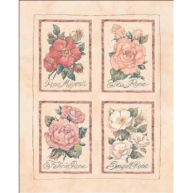 Vintage Roses Poster Print