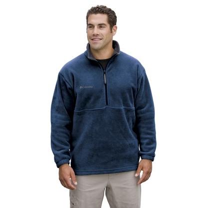 Columbia Hemlock Ridge 1/4 Zip Fleece Pullover XXL - Columbia Navy.