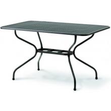 Kettler Wrought Iron Mesh Top Table - 57 X 35 Inch