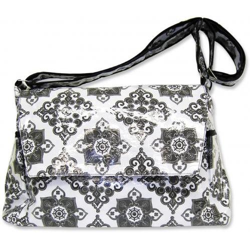 Versailles Black Messenger Bag.