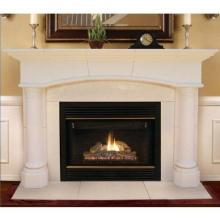 Cambridge Collection Gas Log Jefferson Fireplace Mantle