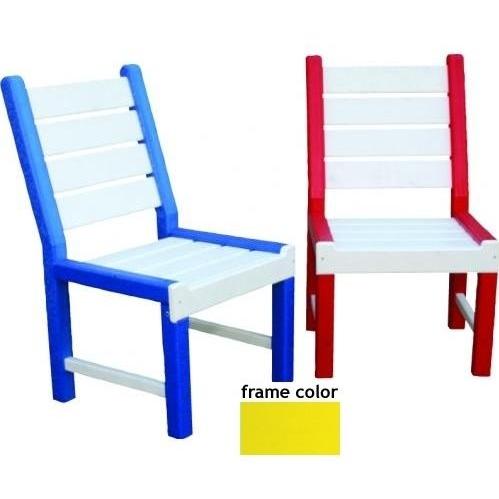 Eagle One Recycled Plastic Kids Chair - Yellow