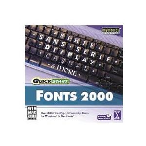 QUICKSTART FONTS 2000