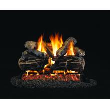 Charred Split Peterson Real Fyre Vented Log Set