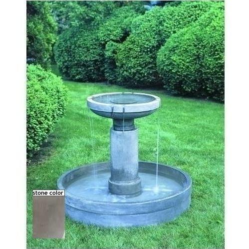 Campania Montecito Fountain - Greenstone Finish