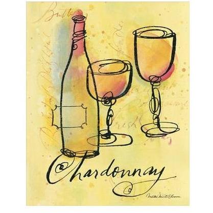 Wine Cellar-Chardonnay Poster Print