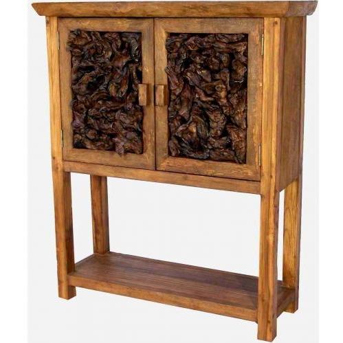 Groovy Stuff Teak Wood Silver City Table