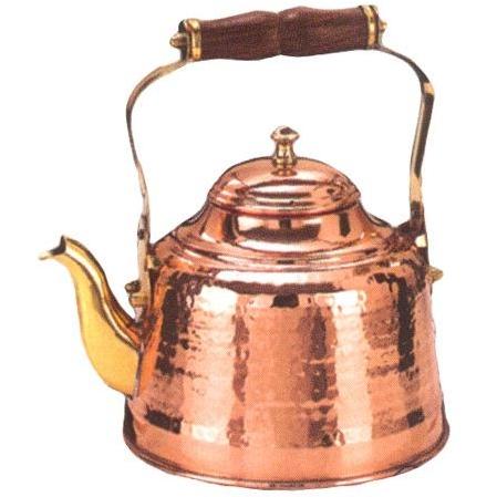 Old Dutch Hammered Copper Tea Kettle