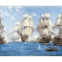 Battle Of Trafalgar Poster Print