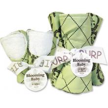 Vintage Bib And Burp Cloth Set