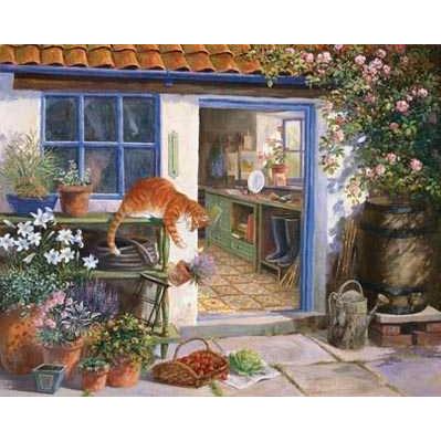 Bernard Willington - Gardeners World I Size 10x8 Poster Print by BEN