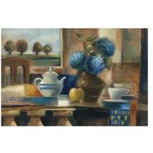 Blue Hydrangea Poster Print