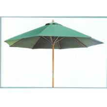 Eagle One Hard Wood Umbrella With Sunbrella - Antique Beige