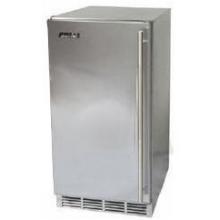 Perlick Compact Refrigerator 15 Inches With Solid Stainless Door Hinge Right - PR-HP15RS1R