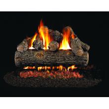 Golden Oak Designer Plus Peterson Real Fyre Vented Log Set